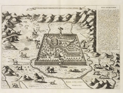 Topographia Paradisi terrestris juxta mentem et conjecturas authoris, Athanasii Kircheri è Soc. Jesu Arca Noë, in tres libros
