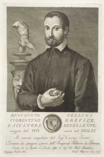 Benvenuto Cellini, Serie di ritratti d'uomini illustri toscani, con gli elogj istorici dei medesimi, Allegrini, Giuseppe, Zocchi
