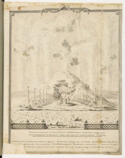 Fireworks displays in eighteenth century Russia, 1740-1796