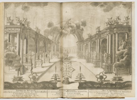 Fireworks displays in eighteenth century Russia, 1740-1796