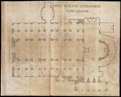 Novae Basilicae Lateranensis ichnographia, De basilica et patriarchio Lateranensi libri quattuor, Rasponi, Cesare, 1615-1675