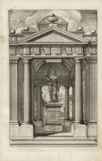 Title, part 1, Palatiorum Romanorum à celeberrimis sui aevi architectis erectorum, Falda, Giovanni Battista, ca. 1640-1678