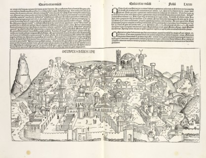 Destruccio Iherosolime, Registrum huius operis libri cronicarum cu, m, figuris et ymagi, nibus ab inicio mundi, Pleydenwurff