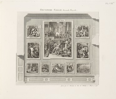 Estampes du Catalogue raisonné et figuré des tableaux de la Galerie électorale de Düsseldorff, La Galerie electorale
