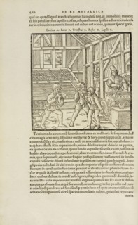 Page 462 Georgii Agricolae De re metallica: libri XII. Quibus officia, instrumenta, machinae, ac omnia deni, que, ad metallicam