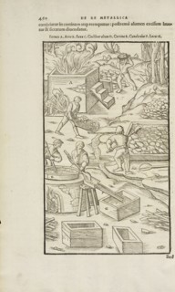 Page 460 Georgii Agricolae De re metallica: libri XII. Quibus officia, instrumenta, machinae, ac omnia deni, que, ad metallicam