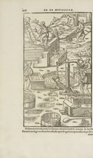 Page 458 Georgii Agricolae De re metallica: libri XII. Quibus officia, instrumenta, machinae, ac omnia deni, que, ad metallicam