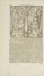Page 454 Georgii Agricolae De re metallica: libri XII. Quibus officia, instrumenta, machinae, ac omnia deni, que, ad metallicam