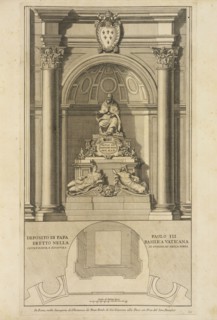 Deposito di papa Paolo III. eretto nella Basilica Vaticana, Stvdio d'architettvra civile sopra gli ornamenti di porte e finestre