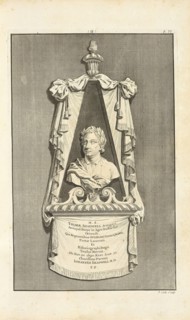 Sepulchral monument of Thomas Shadwell, Westmonasterium, or, the history and antiquities of the abbey church of St. Peters