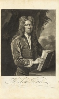 Portrait of John Dart, Westmonasterium, or, the history and antiquities of the abbey church of St. Peters Westminster, Dart