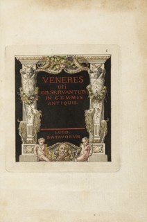 Veneres uti observantur in gemmis antiquis, Hancarville, Pierre d', 1719-1805, after 1771