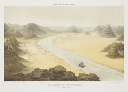 Les Bords du Nil en Nubie, Voyages au Soudan oriental et dans l'Afrique septentrionale, exécutés de 1847 à 1854: comprenant une