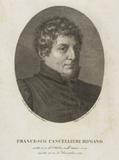 Francesco Cancellieri Romano, Catalogo di tutte le produzioni letterarie edite ed inedite della Ch. Me. dell'abate Francesco