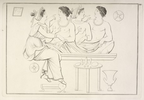 Plate 53, Collection of engravings from ancient vases mostly of pure Greek workmanship discovered in sepulchres in the kingdom