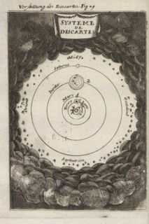 Systeme de Descartes, Description de l'univers, Manesson-Mallet, Allain, 1630?-1706?, Etching, 1685 or 1686