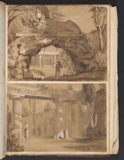 Sketches G. Hayter, Hayter, Sir George, 1792-1871, graphite, ink, watercolor, 1816