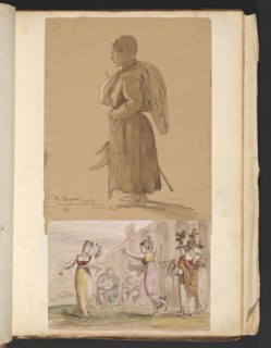 Sketches G. Hayter, Hayter, Sir George, 1792-1871, graphite, ink, watercolor, 1816