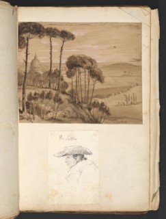 Sketches G. Hayter, Hayter, Sir George, 1792-1871, graphite, ink, watercolor, 1816