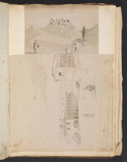 Sketches G. Hayter, Hayter, Sir George, 1792-1871, graphite, ink, watercolor, 1816