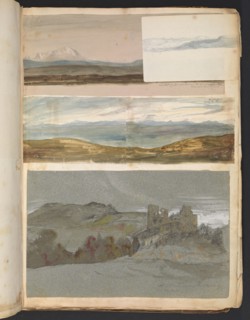 Sketches G. Hayter, Hayter, Sir George, 1792-1871, graphite, ink, watercolor, 1816