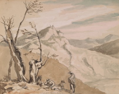 Sketches G. Hayter, Hayter, Sir George, 1792-1871, graphite, ink, watercolor, 1816