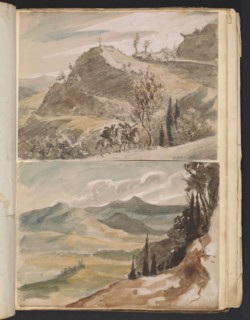 Sketches G. Hayter, Hayter, Sir George, 1792-1871, graphite, ink, watercolor, 1816