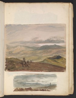Sketches G. Hayter, Hayter, Sir George, 1792-1871, graphite, ink, watercolor, 1816