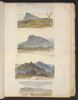 Sketches G. Hayter, Hayter, Sir George, 1792-1871, graphite, ink, watercolor, 1816
