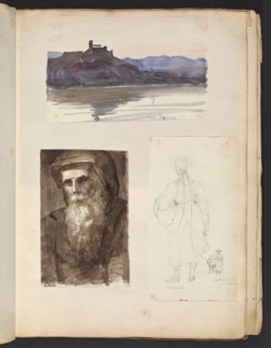 Sketches G. Hayter, Hayter, Sir George, 1792-1871, graphite, ink, watercolor, 1816