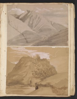 Sketches G. Hayter, Hayter, Sir George, 1792-1871, graphite, ink, watercolor, 1816