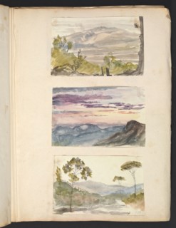 Sketches G. Hayter, Hayter, Sir George, 1792-1871, graphite, ink, watercolor, 1816
