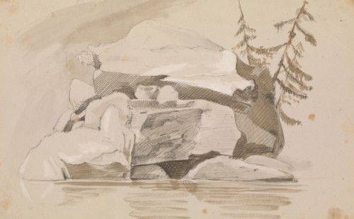 Sketches G. Hayter, Hayter, Sir George, 1792-1871, graphite, ink, watercolor, 1816