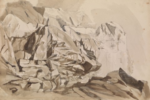 Sketches G. Hayter, Hayter, Sir George, 1792-1871, graphite, ink, watercolor, 1816