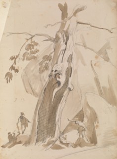 Sketches G. Hayter, Hayter, Sir George, 1792-1871, graphite, ink, watercolor, 1816