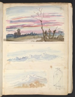 Sketches G. Hayter, Hayter, Sir George, 1792-1871, graphite, ink, watercolor, 1816