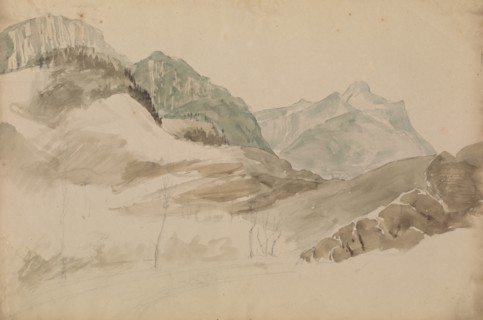 Sketches G. Hayter, Hayter, Sir George, 1792-1871, graphite, ink, watercolor, 1816