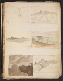 Sketches G. Hayter, Hayter, Sir George, 1792-1871, graphite, ink, watercolor, 1816