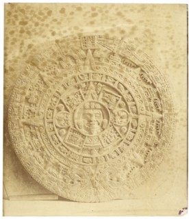 Abadiano's cast of the Aztec calendar stone, Estudio arqueológico y jeroglífico del Calendario ó gran libro astronómico