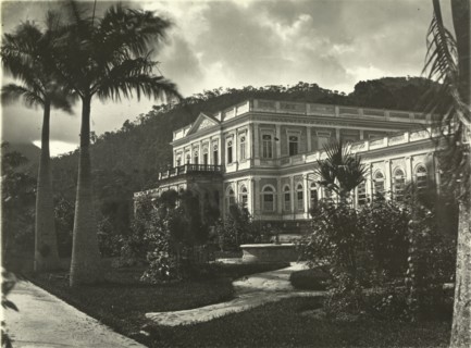 Imperial Palace, collection of photograph of nineteenth-century Brazil, Ferrez, Marc, 1843-1923, 1885
