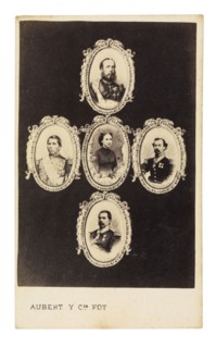 Photographs documenting Emperor Maximilian of Mexico, Aubert y Cia, ca.1862 - ca.1867
