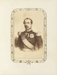 Album of Mexican and French cartes-de-visite, between 1861-1880