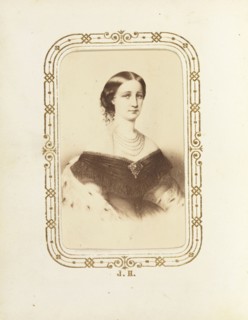 Album of Mexican and French cartes-de-visite, between 1861-1880