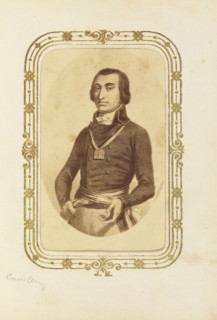 Album of Mexican and French cartes-de-visite, between 1861-1880