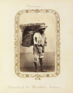 Album of Mexican and French cartes-de-visite, between 1861-1880