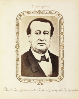 Album of Mexican and French cartes-de-visite, between 1861-1880