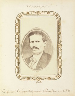 Album of Mexican and French cartes-de-visite, between 1861-1880