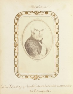 Album of Mexican and French cartes-de-visite, between 1861-1880