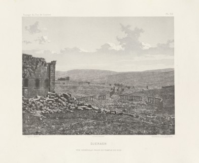 Djerash, Voyage d'exploration à la mer Morte, à Petra, et sur la rive gauche du Jourdain, Albert, Honoré Paul Joseph d', duc de