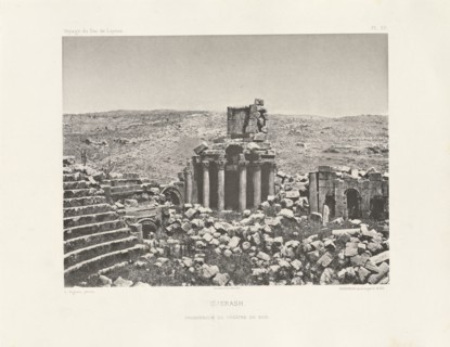 Djerash, Voyage d'exploration à la mer Morte, à Petra, et sur la rive gauche du Jourdain, Albert, Honoré Paul Joseph d', duc de